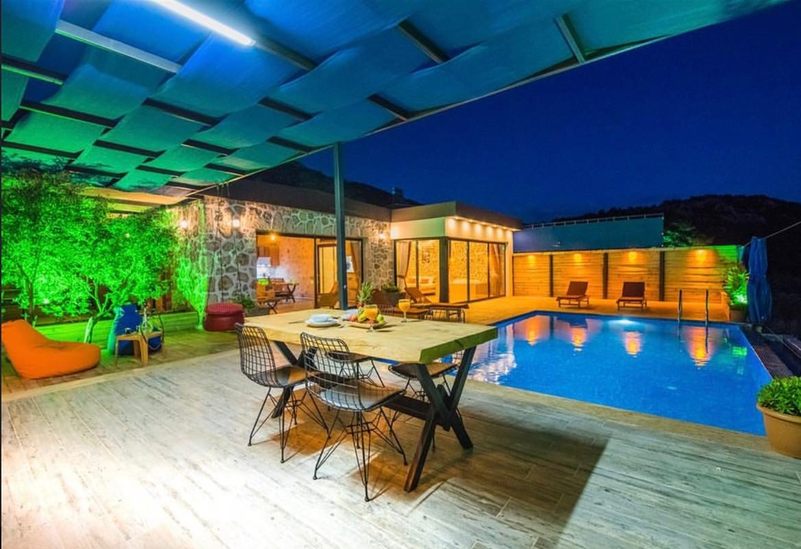Holiday Villas with Private Pool and Sea View for Rent in Kas Kalkan, Antalya