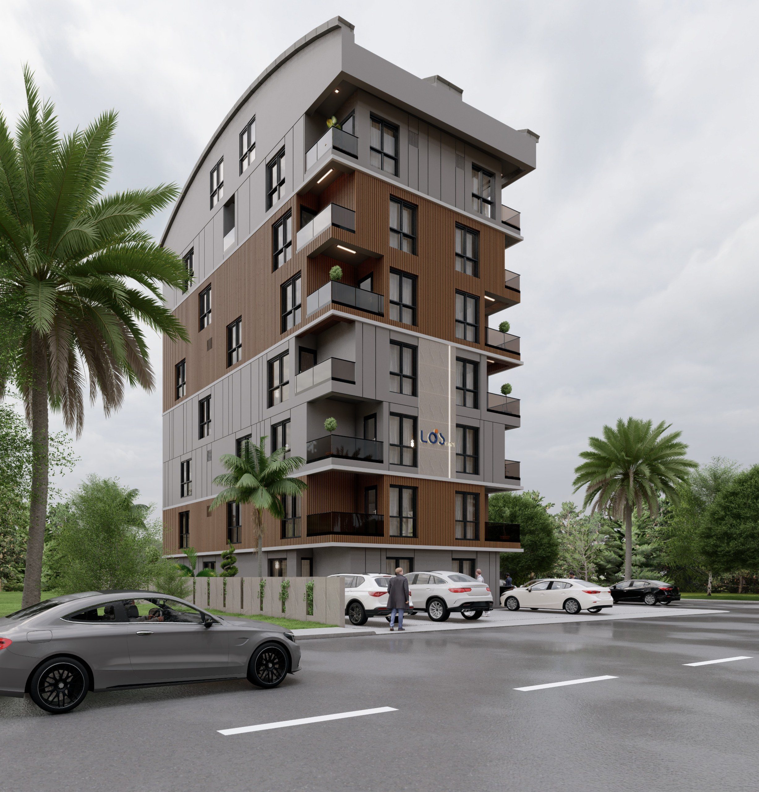 Apartments for sale from the project in Antalya City Center
