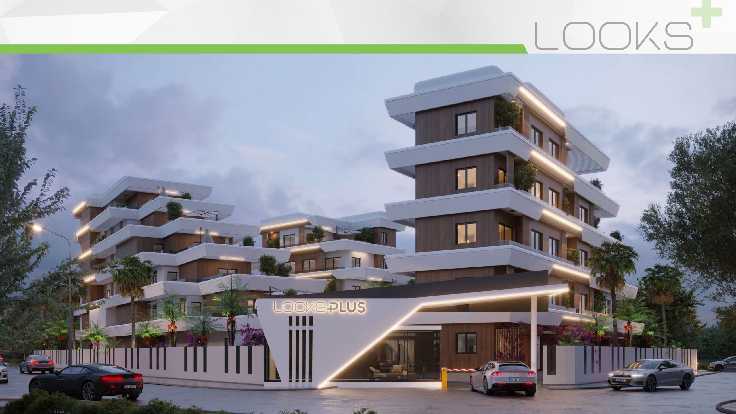 Apartments for sale in a fully featured residential complex in Altıntaş, Antalya