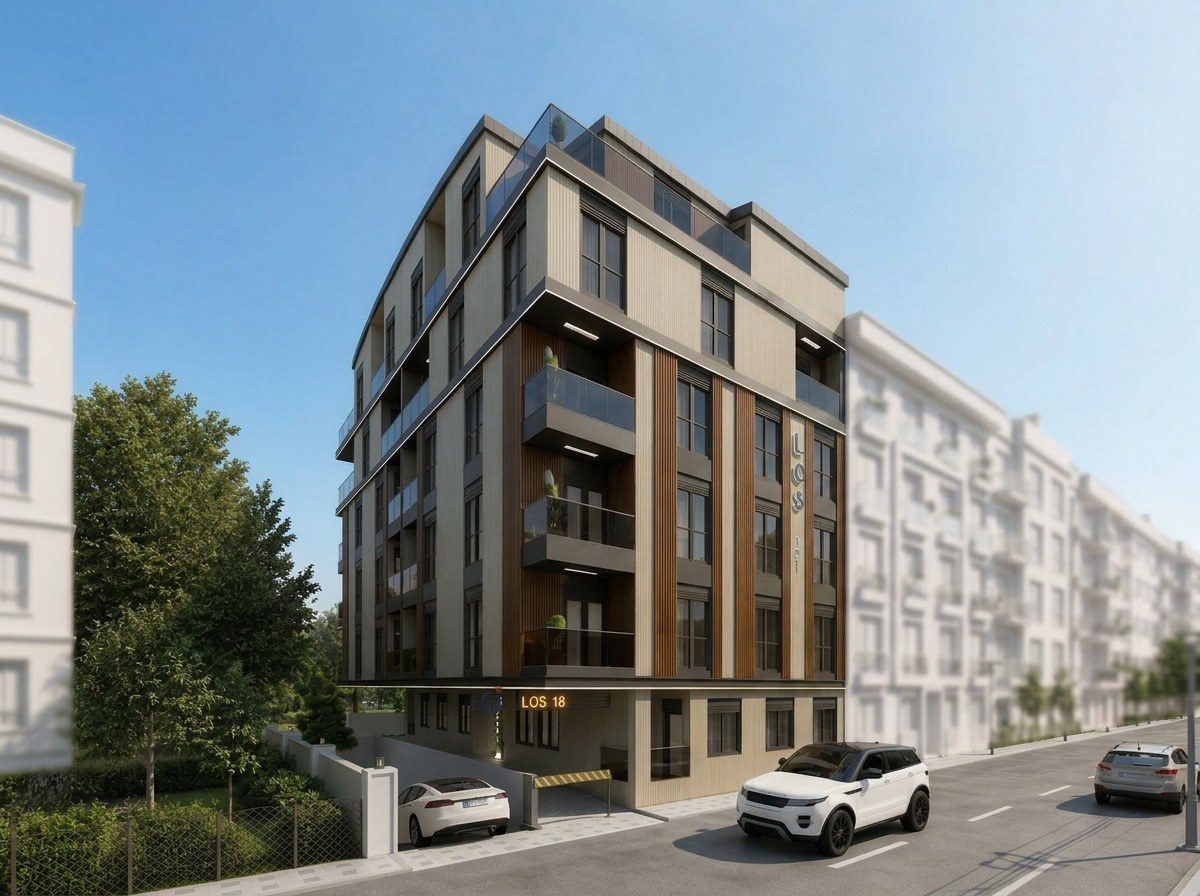 2+1 and 3+1 duplex apartments in Antalya Muratpaşa Şarampol