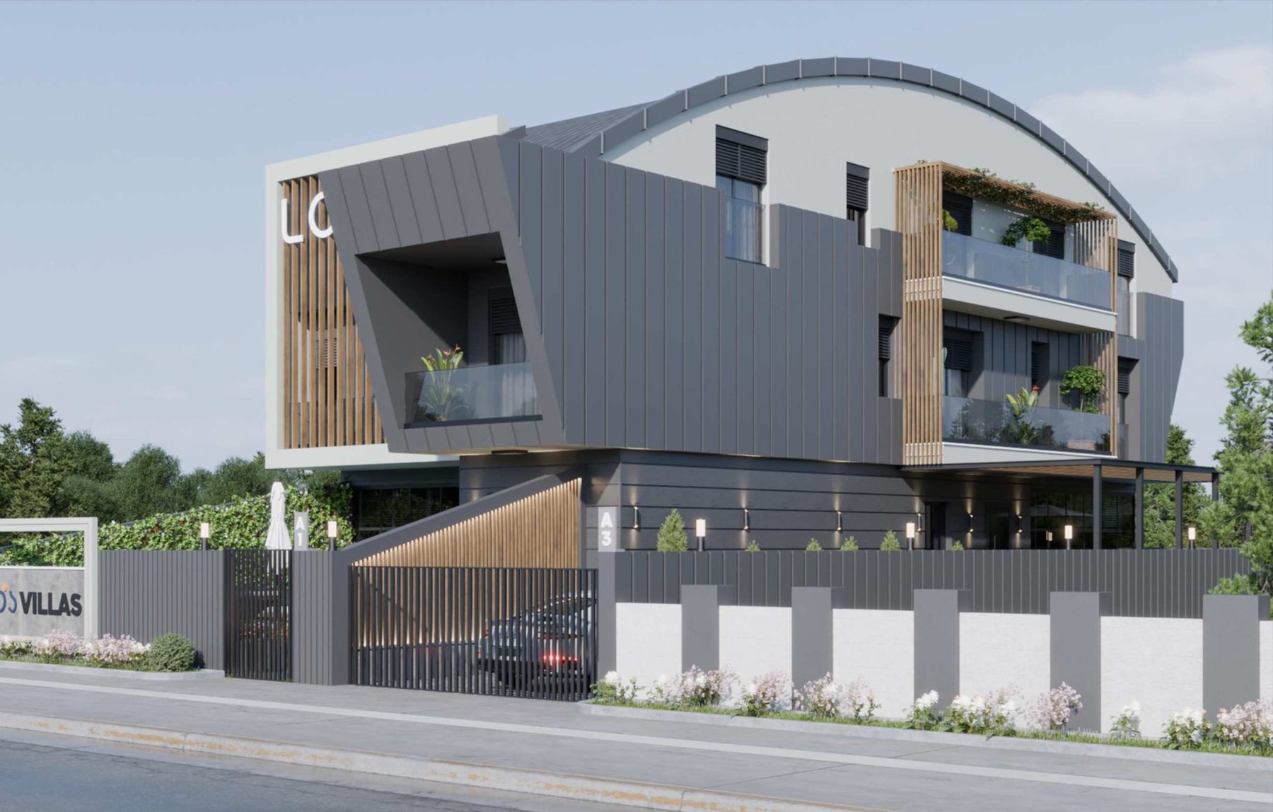 4+1 and 5+1 LOS Villas with Private Pool in Antalya Lara