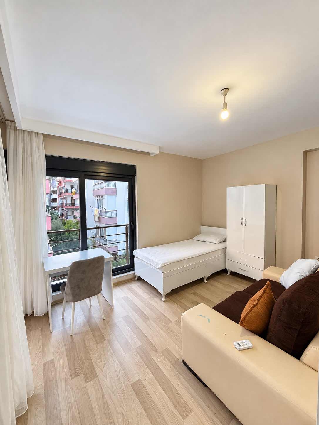 YEŞİLYURTTA 2+0 | 2 AIR-CONDITIONED | STEP DISTANCE TO THE UNIVERSITY
